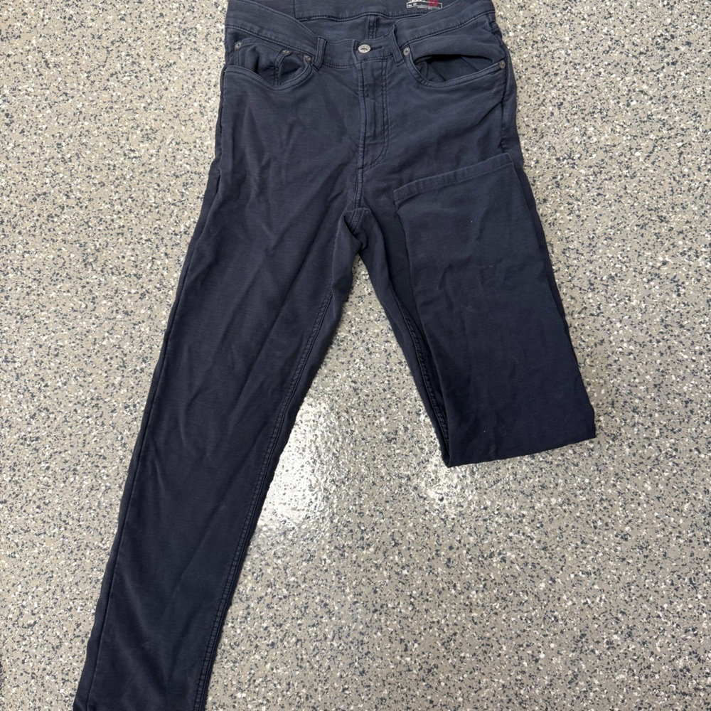 Faherty Men's Stretch Terrys Pants Navy